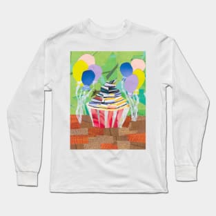 Birthday Cupcakes Long Sleeve T-Shirt